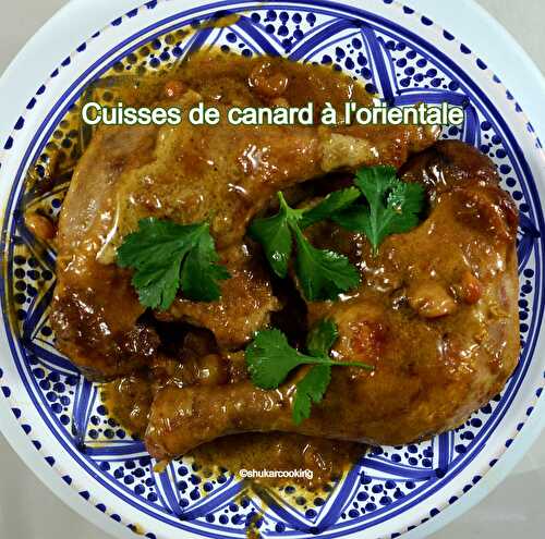 Cuisses de canard à l'orientale