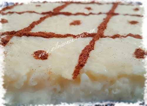 Arroz Doce ou Riz au Lait Portugais