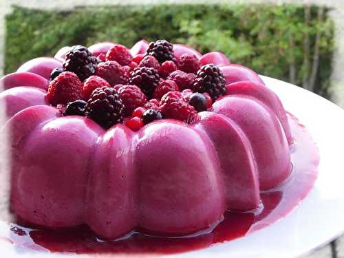 Bavarois aux Fruits Rouges