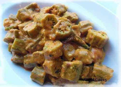 Bhindi Bhaji au Lait de Coco (Inde)