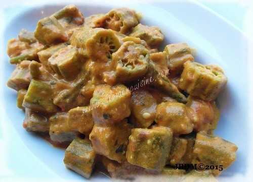 Bhindi Bhaji au Lait de Coco (Inde)