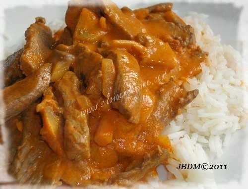 Boeuf Stroganov (Russie)