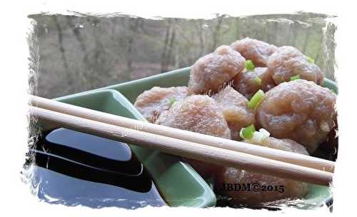 Boulettes Chouchou ou Niouk Yen (Ile Maurice)