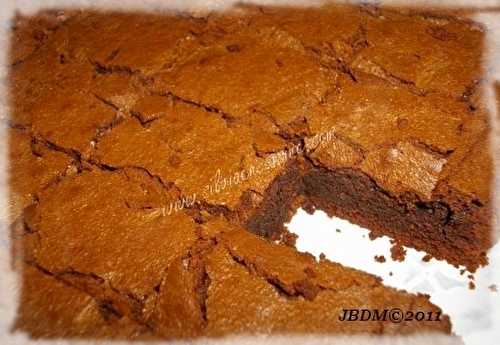 Brownie simplement Chocolat