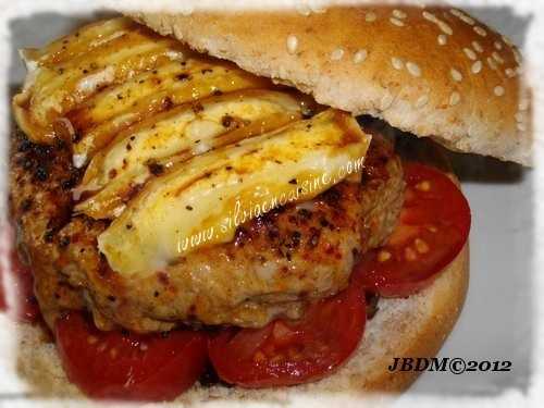 Burger de Veau au Saint-Marcellin