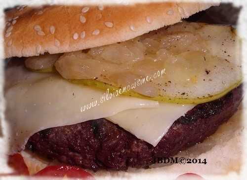 Burgers Boudin Noir & Pomme Granny