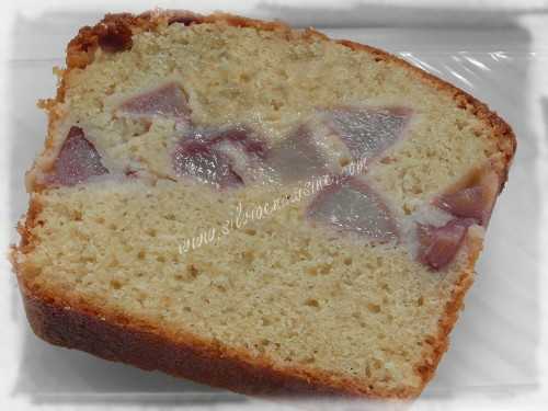 Cake aux Poires & au Beaujolais