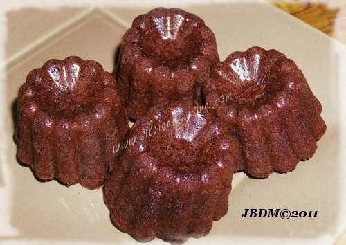 Cannelés au Chocolat