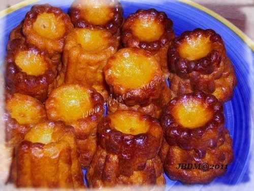 Cannelés au Parmesan & Tomates Confites