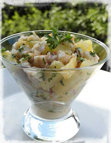 Ceviche de Cabillaud à l’Ananas Victoria