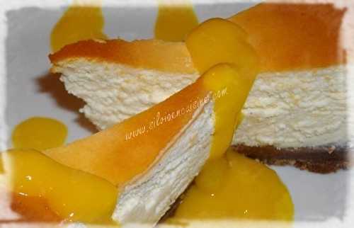 Cheesecake Vanillé à la Mangue