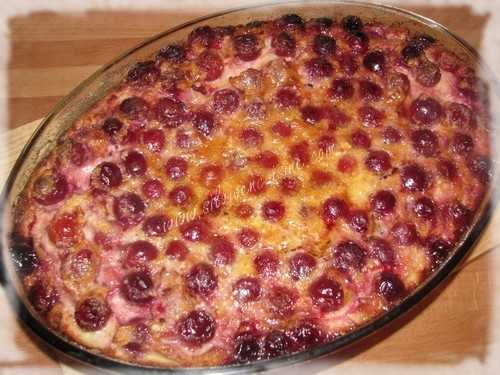 Clafoutis aux Cerises de Jean-Luc Petitrenaud