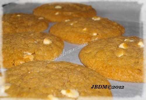 Cookies aux Speculoos & Chocolat Blanc