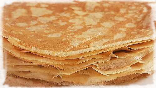 Crêpes sans Gluten à la Farine de Maïs