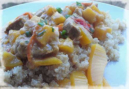 Curry de Porc à la Mangue