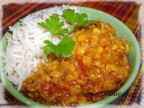 Dahl aux Lentilles Corail (Inde)