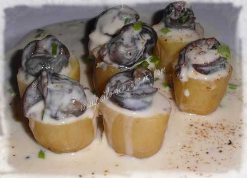 Escargots de Bourgogne à la Crème de Reblochon