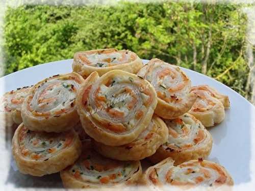 Feuilletés au Saumon Fumé & Ricotta