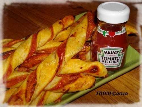 Feuilletés Parmesan & Ketchup Heinz®