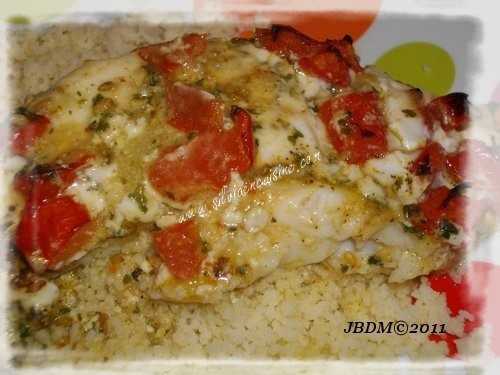 Filets de Tilapia aux Epices & Lait de Coco