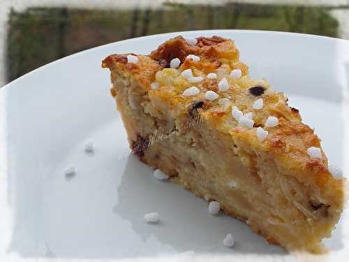 Gâteau Brioché aux Poires Caramelisées