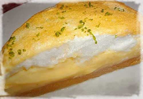 Key Lime Pie ou Tarte au Citron Vert (USA Floride)