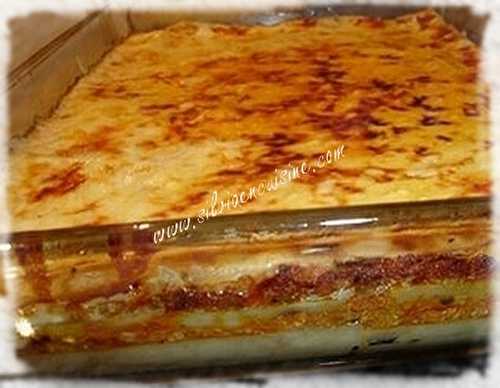 Lasagne à la Bolognaise quelque peu « Allégée »