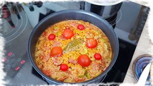 Lentilles Corail au Chorizo Fort