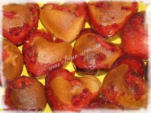 Muffins de la Saint Valentin aux Pralines Roses