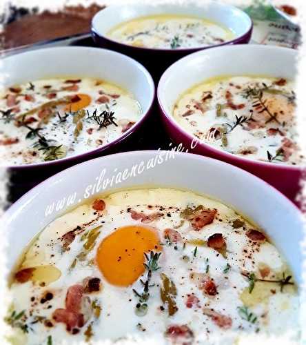 Oeufs Cocotte aux Asperges