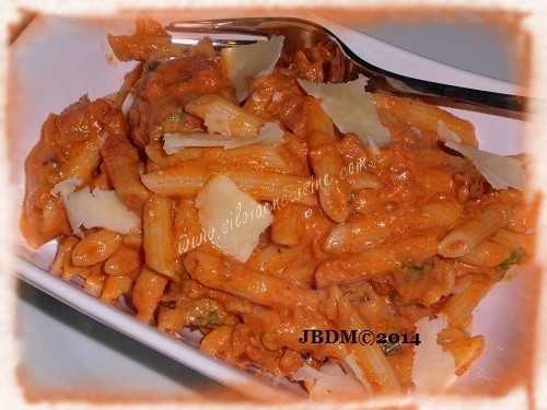 Pâtes Penne alla Vodka (Italie)