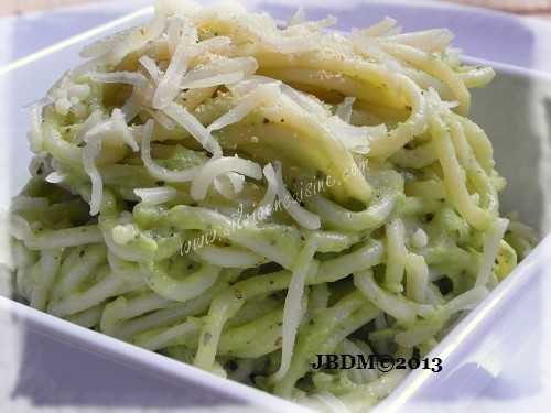 Pâtes Spaghetti à l’Avocat Citronné