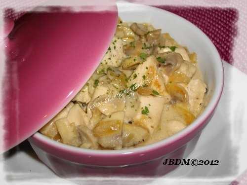 Poulet aux Champignons de Paris & Riesling