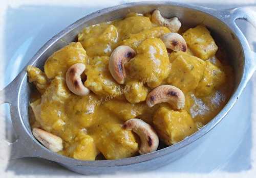 Poulet Korma aux Noix de Cajou (Inde)