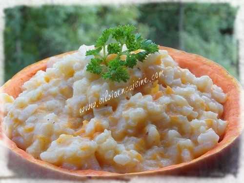 Risotto Crémeux à la Courge Butternut