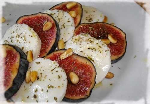 Salade Mozzarella & Figues Violettes