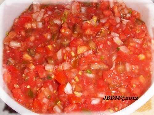 Salsa Pico de Gallo (Mexique)