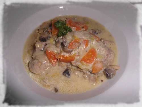 Sauté de Dinde façon Blanquette