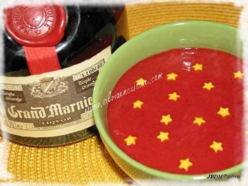 Soupe de Fraises au Cordon Rouge