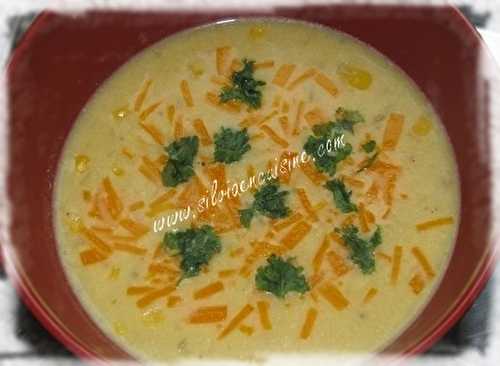 Soupe de Maïs au Cheddar (Etats-Unis)