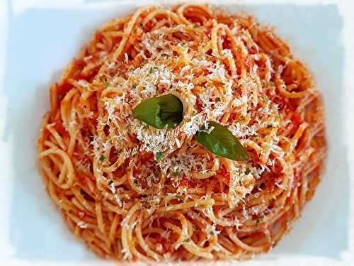 Spaghetti all’ Arrabbiata