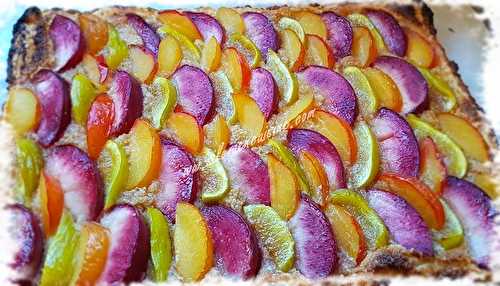 Tarte aux Fruits d’été & Amaretti