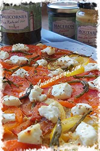 Tarte Fine aux Tomates & Salicornes