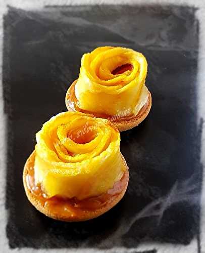 Tartelettes aux Fleurs de Pomme façon Christophe Michalak