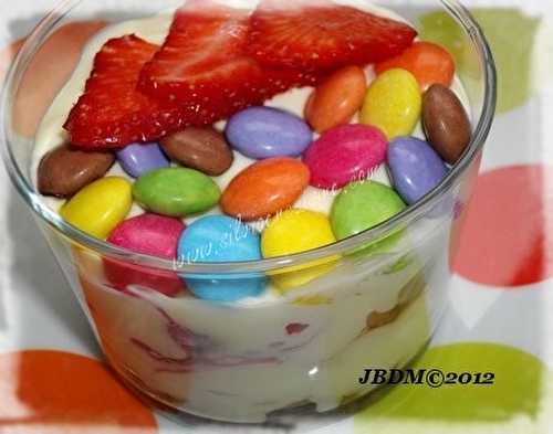 Tiramisu aux Fraises & Smarties®