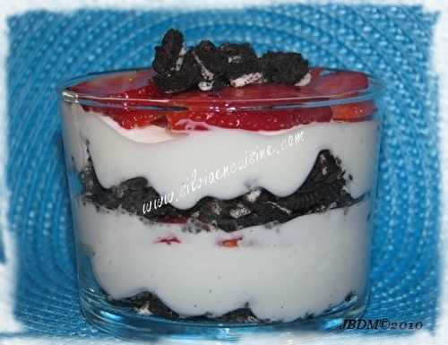 Verrines Couple d’Oreo® & Fraises