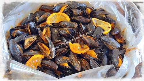 Papillotes de Moules à la Sauce Basque Sakari Citron