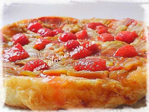 Tarte Tatin Rhubarbe & Fraise