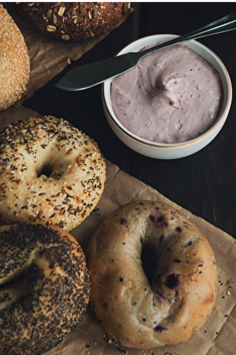 Bagels au miel et raisins - Simplement Frais