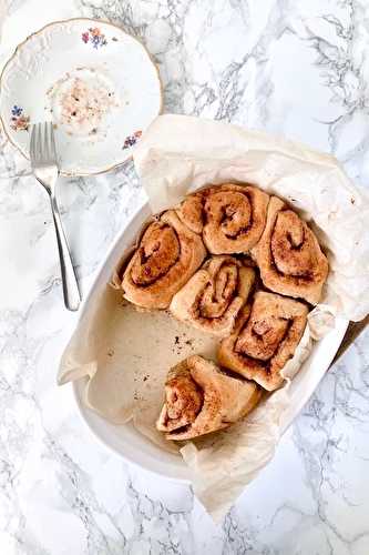 Brioches à la cannelle santé et vegan - Simplement Frais